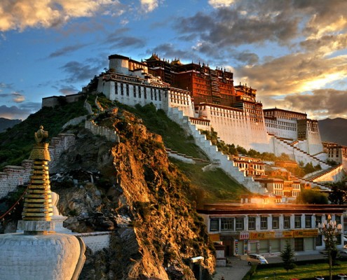 Potala Sarayı Tibet